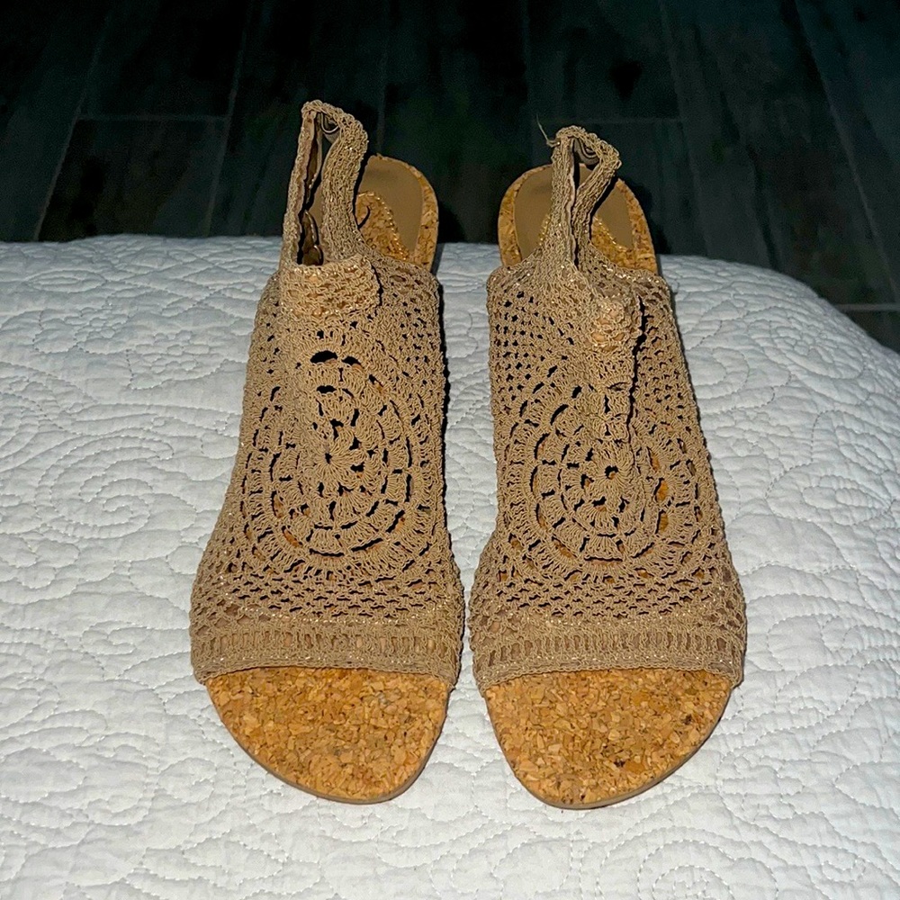 Nina crochet shoes 👠